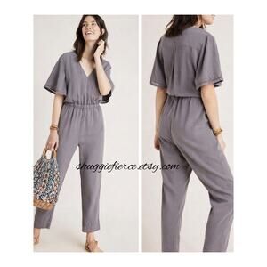 MSRP $148 ✨ Cloth & Stone “Gulpiyuri” Jumpsuit Size XS-S | 100% Tencel Lyocell ✨
